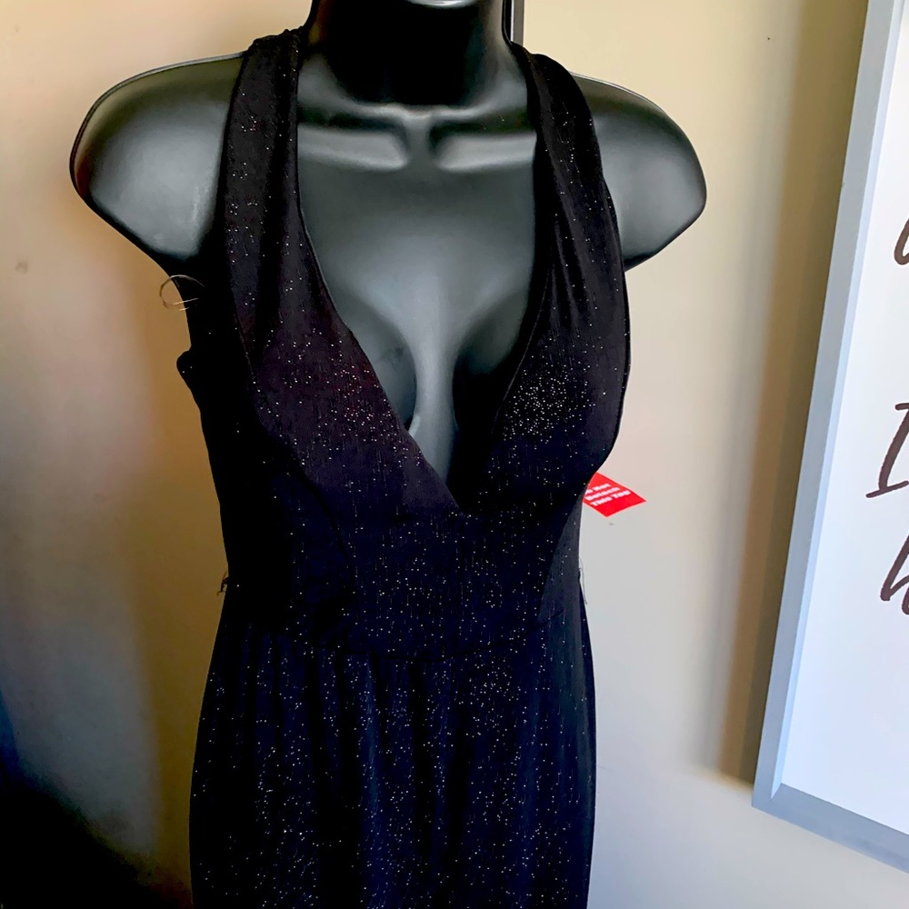 Black sparkly jumpsuit...New with Tags
